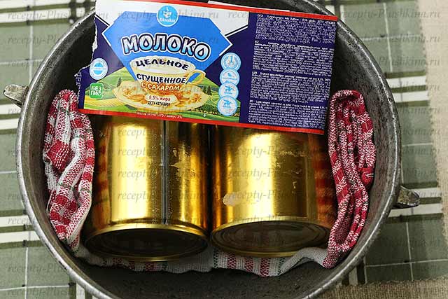 Как варить сгущенку в банке