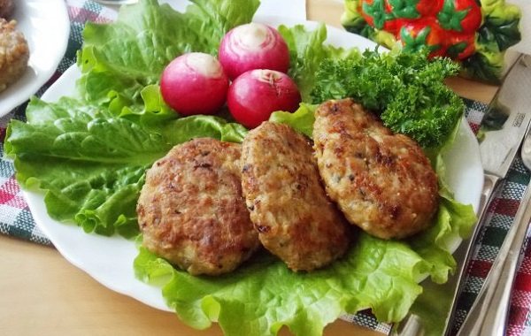 котлеты с квашенной капустой