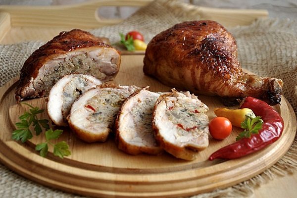 Куриные ножки фаршированные