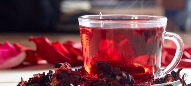Польза чая каркаде для здоровья