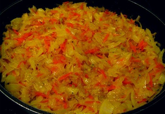 Жареная капуста