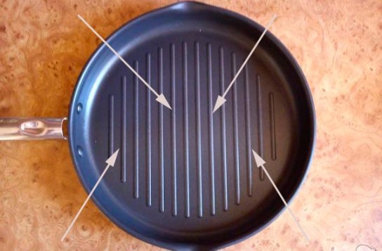 Рыба на сковороде-гриль