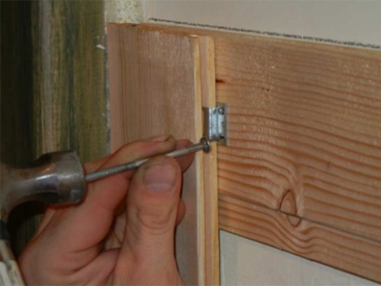 Как правильно прибивать вагонку