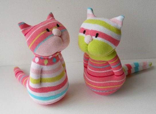 Игрушки из носков