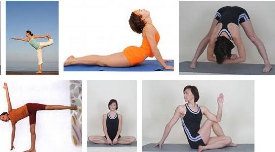 Занятие йогой для похудения