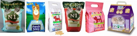 Качества наполнителей для владельцев котов