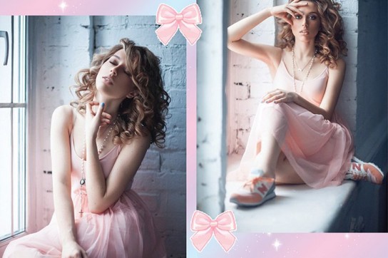 Как похудела блогерша?