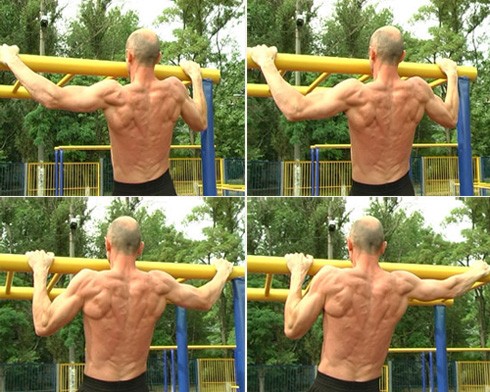 Как правильно качаться на турнике