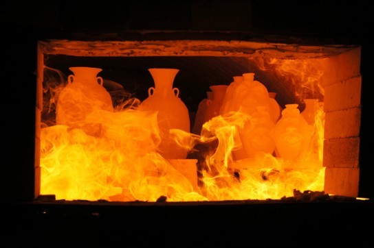 Обжиг посуды