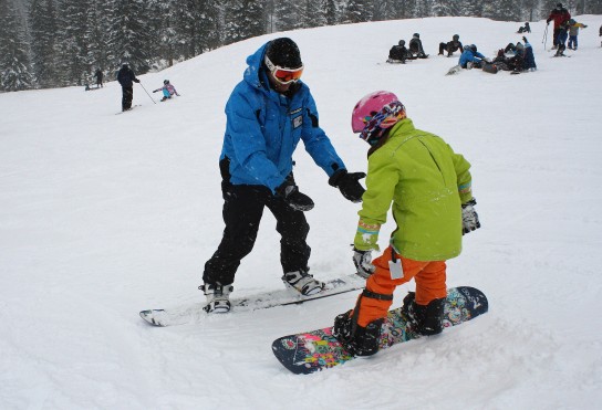 катание на сноуборде