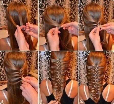 Необычные прически для длинных волос