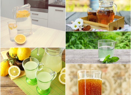 Сок березы с мятой