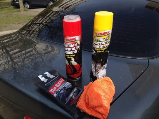 Особенности проведения химчистки автомобильного салона