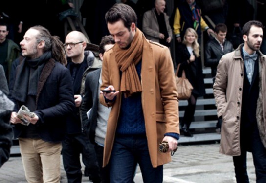 Как правильно завязывать шарф мужчине