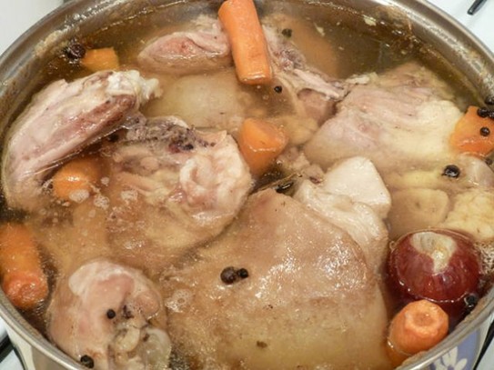 Приготовление холодца