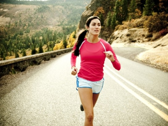 Занятие бегом