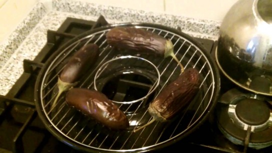 Овощи на сковороде-гриль