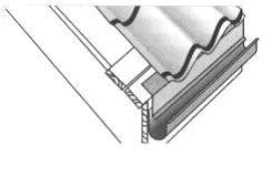 Боковой карниз (сточный желоб)