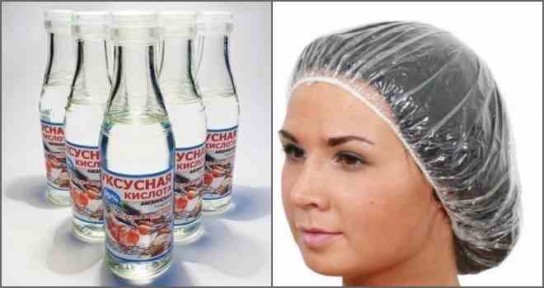 Использование уксуса от гнид