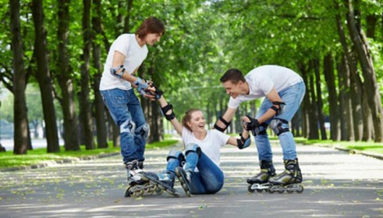 Как научиться кататься на роликах?