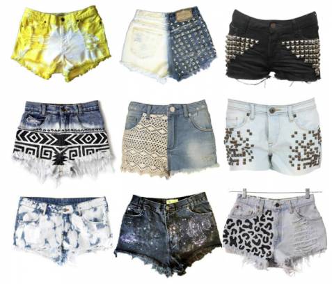 Шорты из старых джинс на любой вкус Как сделать из старых джинс модные шорты