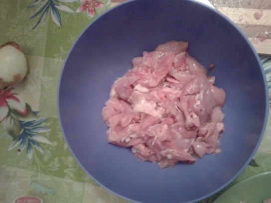 Фарш из блендера