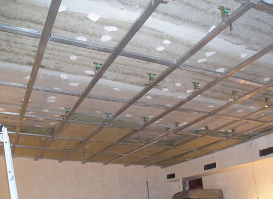 Звукоизоляция потолка