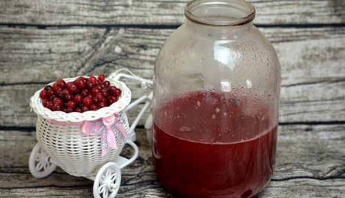 Клюквенный квас