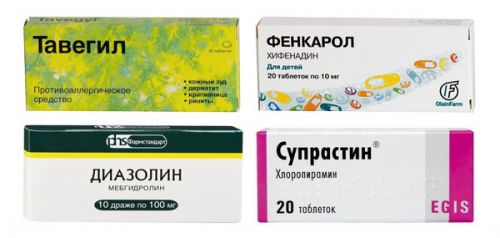 Таблетки от аллергии