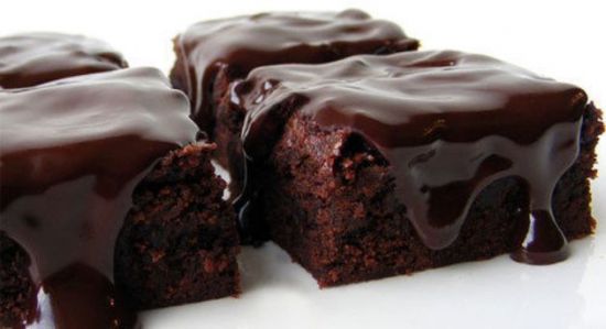 Брауни с помадкой