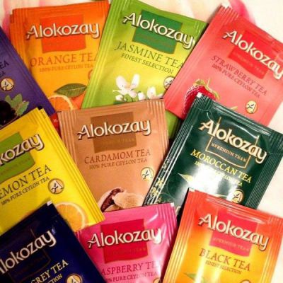 Ассортимент чая Алокозай