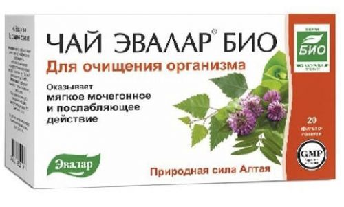 Очищающий чай Эвалар био