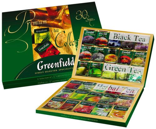Подарочная упаковка чая Гринфилд