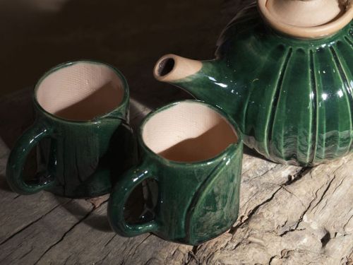 Керамическая посуда для чая