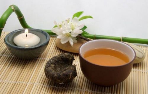 Чашка чая пуэр