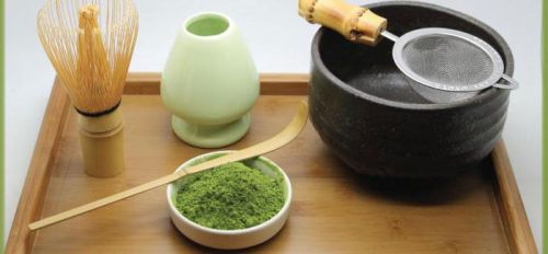 Порошковый зеленый чай