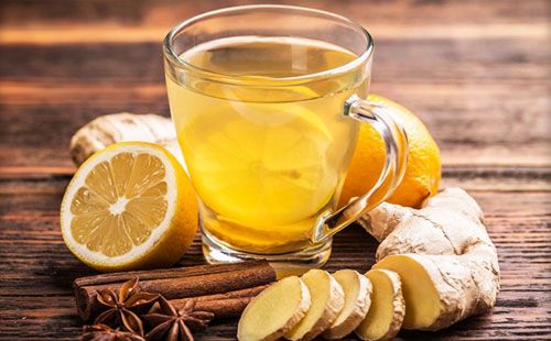 Чай с имбирем