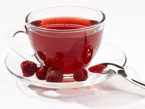 Чай с малиной