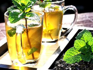 Чай с мятой