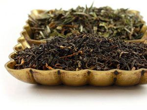 Черный и зеленый чай