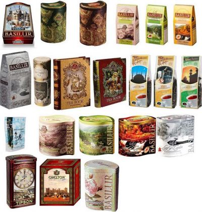 Виды чайной упаковки Виды чайной упаковки