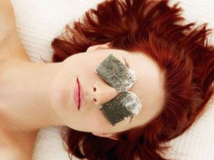 Компресс из чая на глаза