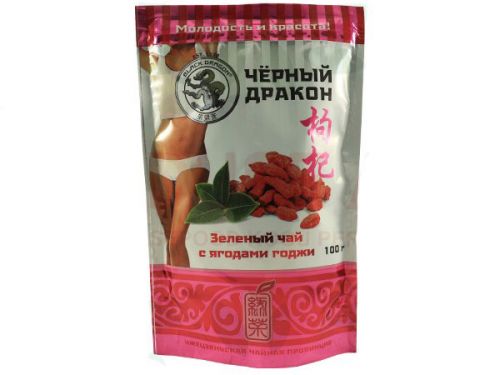 Чай Черный Дракон с ягодами годжи