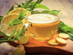 Чай с лимоном