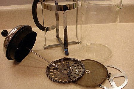 Устройство френч-пресса