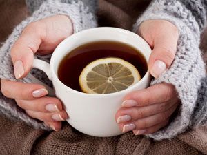 Чай с лимоном