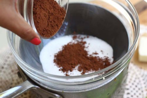 Горячий шоколад из какао-порошка