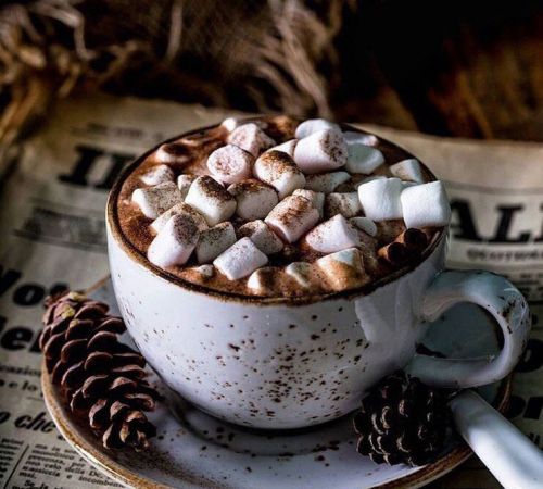 Горячий шоколад с маршмэллоу