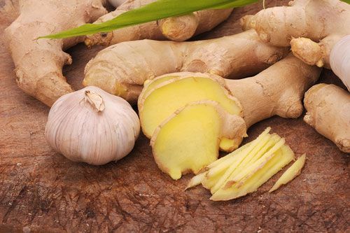 Имбирь и чеснок
