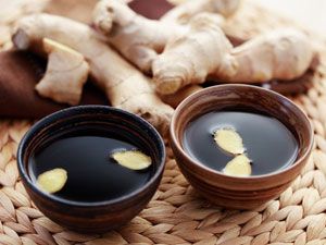 Чай с имбирем